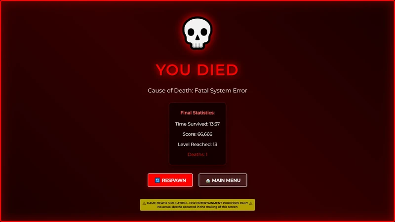 Death Screen