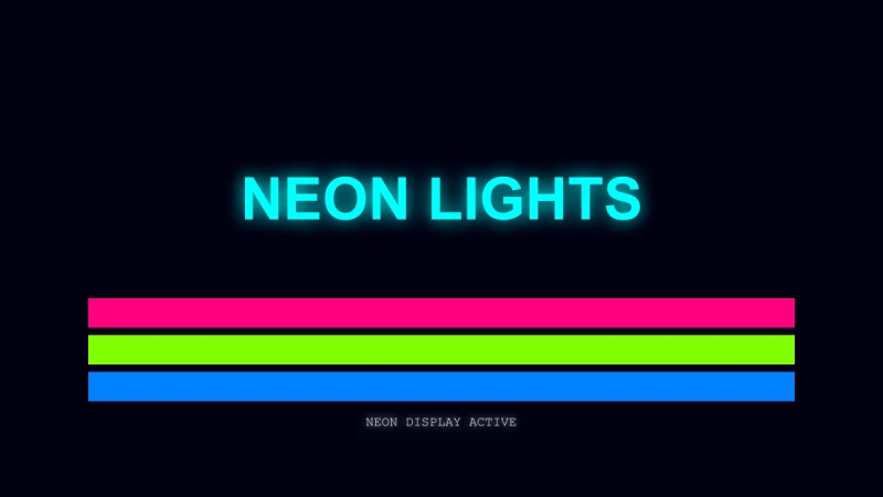 Neon Lights